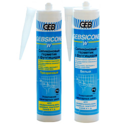 ` Силикон белый  GEBSICONE  W  310 мл 593300