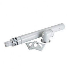 BOSCH Дымоход AZB 918 Коаксиальный горизонтальный комплект,ф80/125 мм 7719003673
