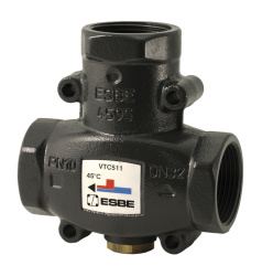 ESBE Трехходовой термический клапан VTC511 75*С Rp 1'' 51020500 510 20 500