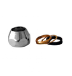 Albertoni Гайка з прокладкою D10х1/2'' 1604