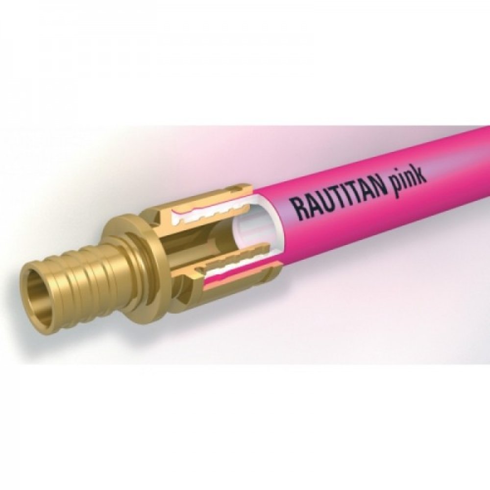 REHAU Труба pink Pex-a 32x4.4 136072050
